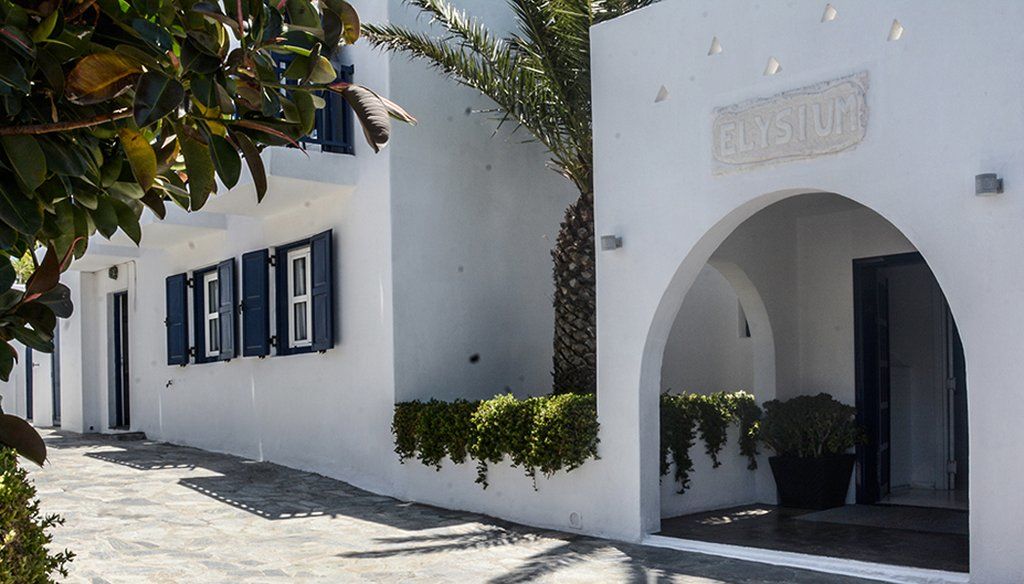 Elysium Hotel Mykonos Town Exterior photo